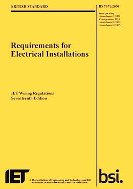 BS 7671: 2008 Amendment 3 is now published, and you will have to comply!