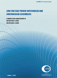 Low voltage power switchgear and controlgear assemblies