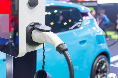 Can you place an EV charge point next to a 5 pin 3 phase socket outlet?