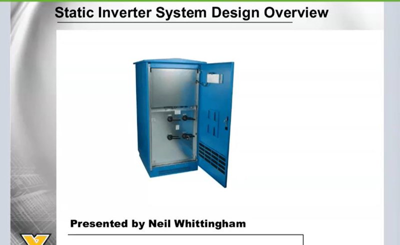 Emergency Lighting – Static Inverter System Design Overview