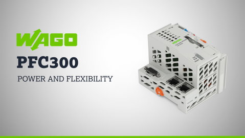 WAGO’s high-performance PFC300 Controller makes smart factories smarter