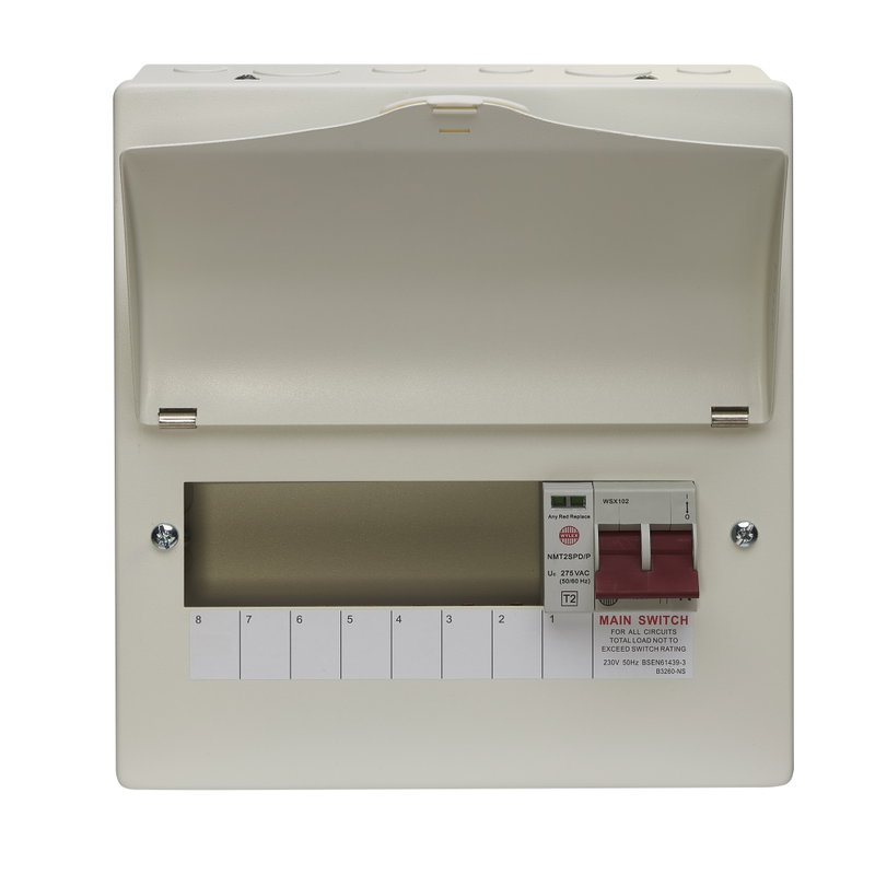SPD. Easy as MCB. Simple as… Miniature Overvoltage Protection Device from Wylex