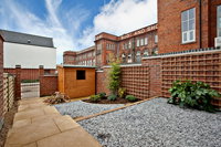 Communal Dimplex air source system delivers at historic factory renovation