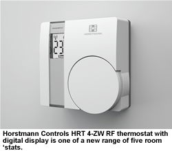 Horstmann Radiator New Horstmann room ‘stats are a perfect fit - Voltimum UK