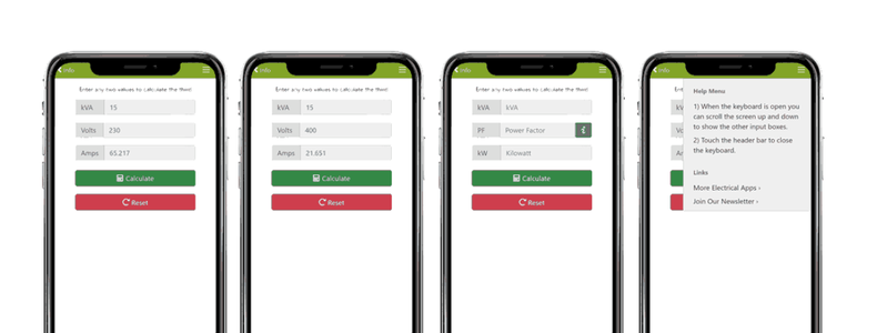 kVA Calculator
