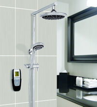 Redring mixes up digital shower market