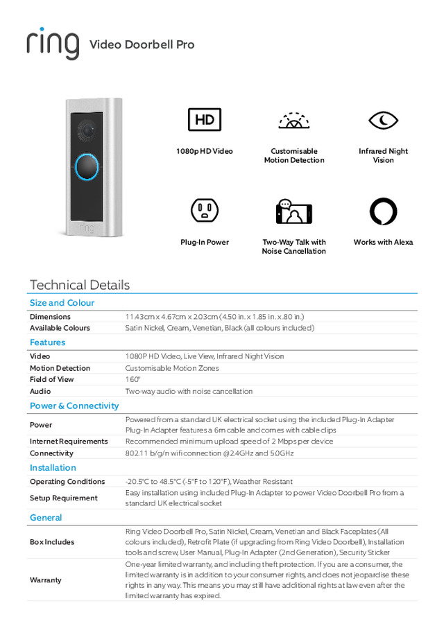 Video Doorbell Pro