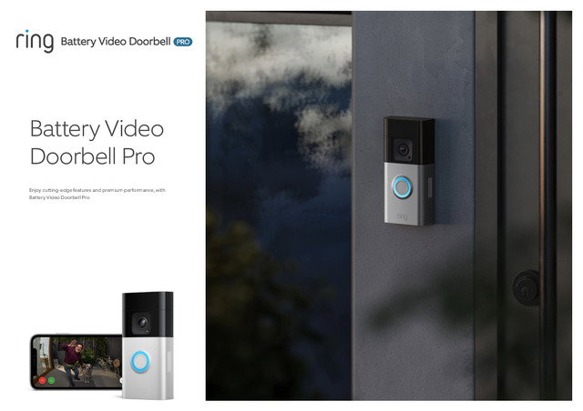 Battery Video Doorbell Pro