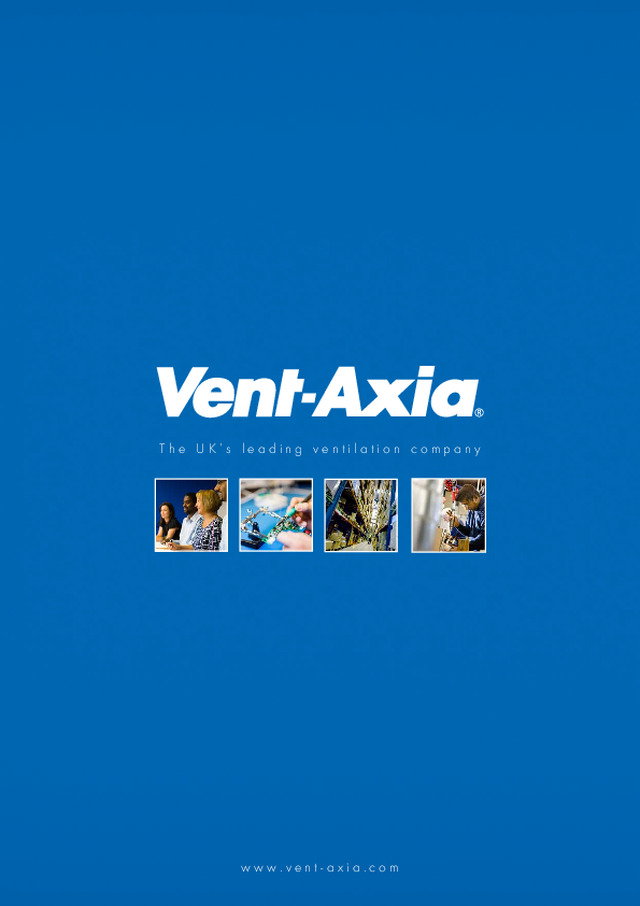 Vent-Axia - Corporate Catalogue - 2016