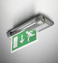 Popular exit sign now available with energy-efficient LED technology