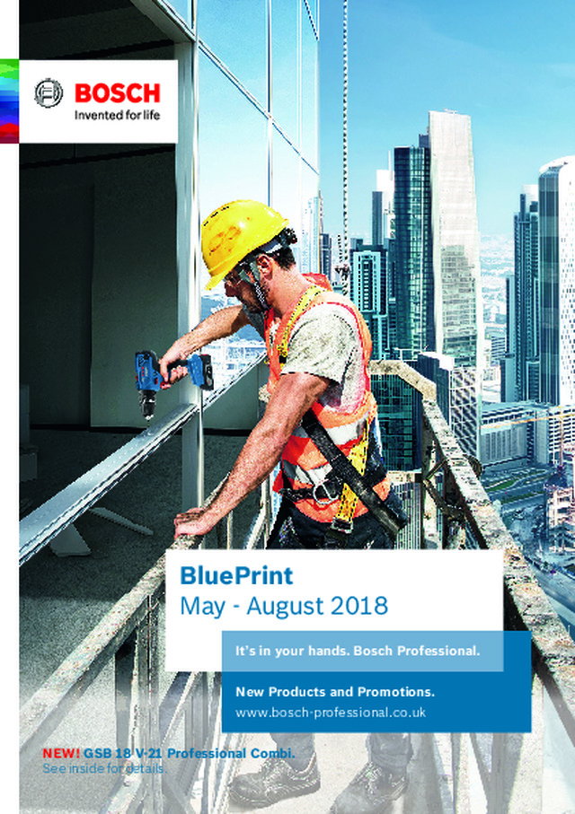 Bosch BluePrint May - August 2018