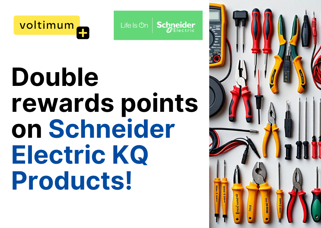 2x Voltimum+ points on Schneider KQ!