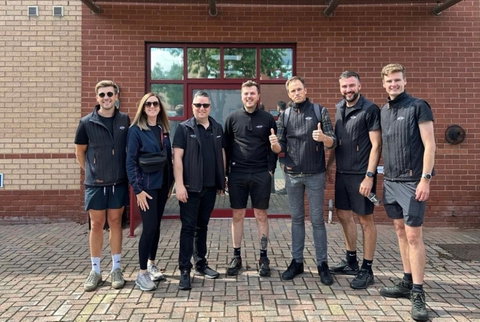 KNIPEX UK raises over £1,000 for band of builders through sponsored walks