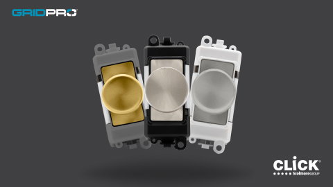 Click Scolmore adds Dimmer Modules to its growing  GridPro Range