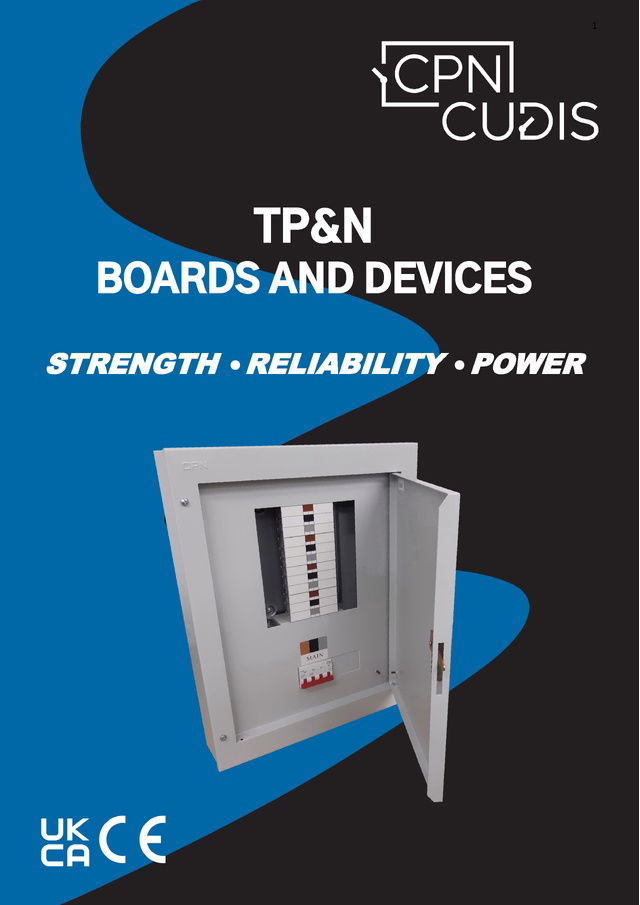 CUDIS TP&N boards and devices catalogue