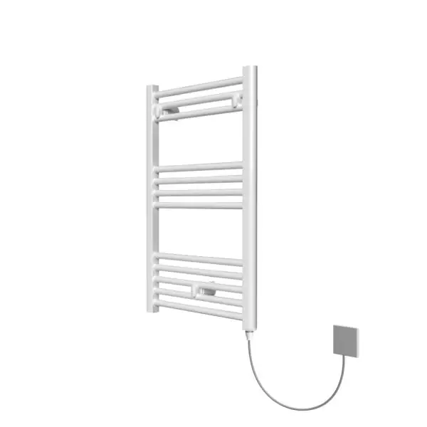Rointe Elba Cable Electric Towel Rail 300W White 500mm Width