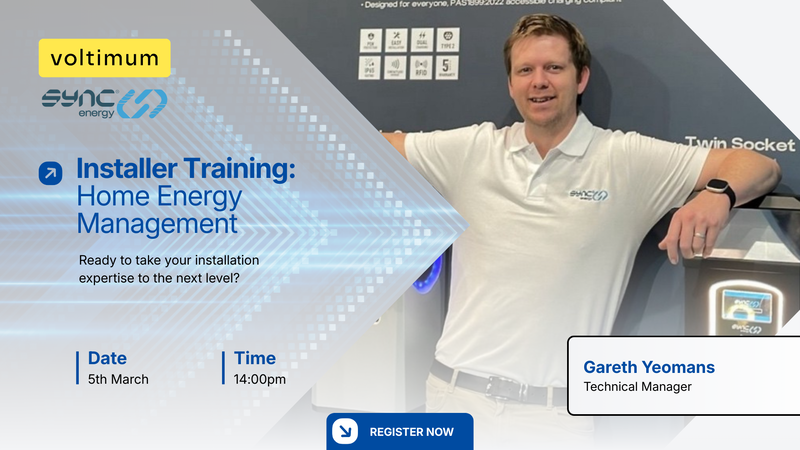 Installer Training: Sync Energy Flow - Home Energy Management