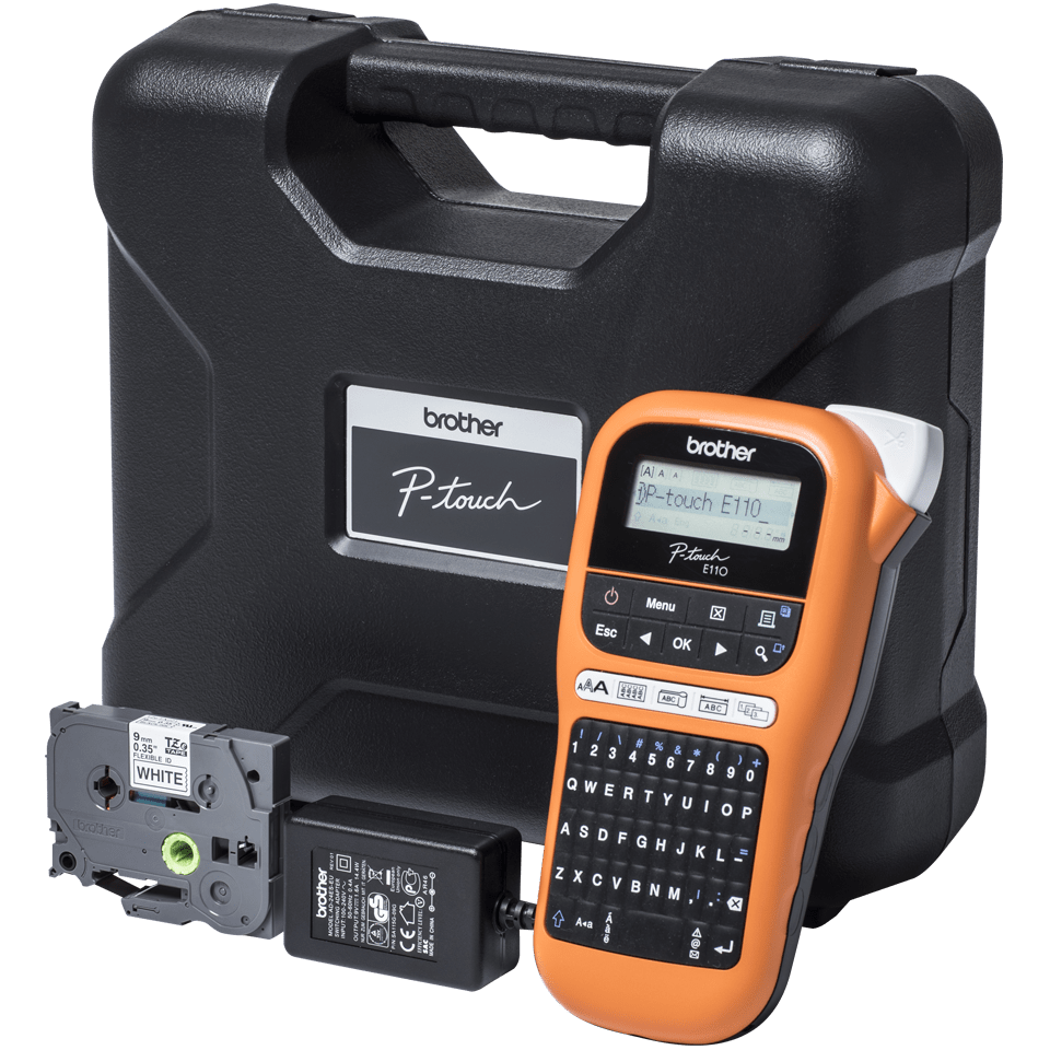 Handheld label printer (Print labels up to 12mm width)