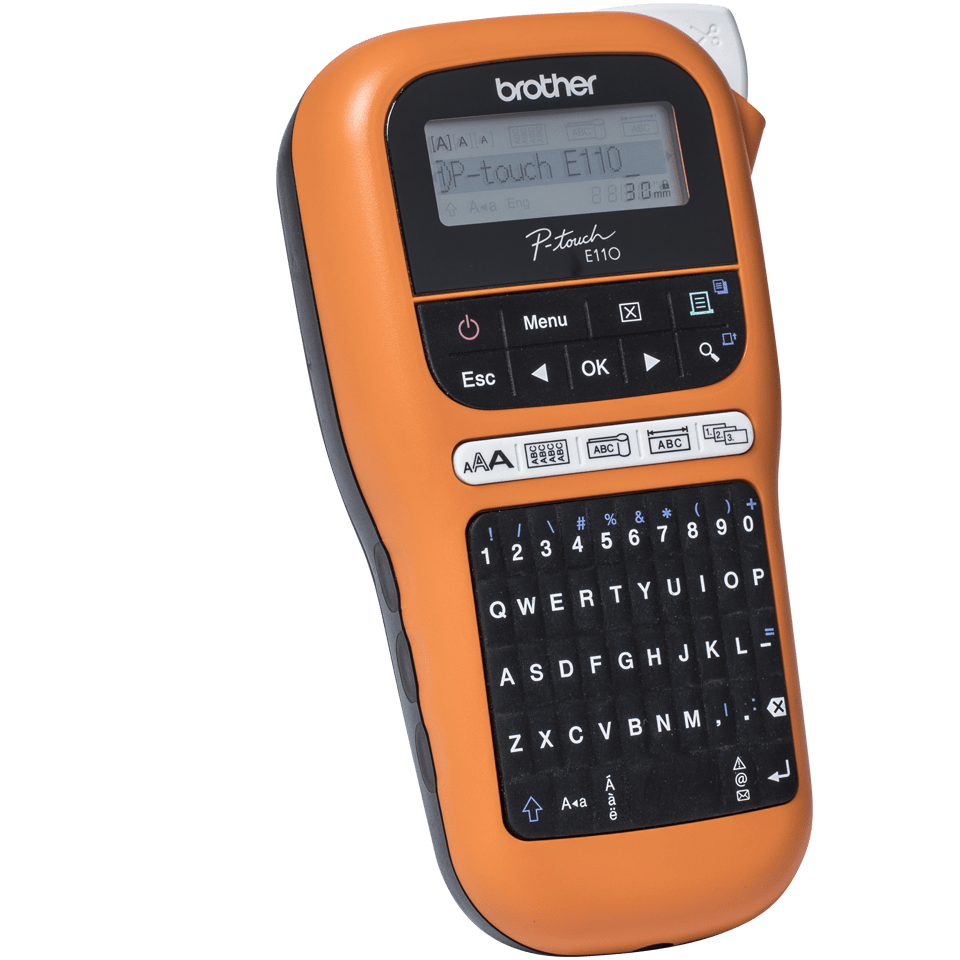 Handheld label printer (Print labels up to 12mm width)