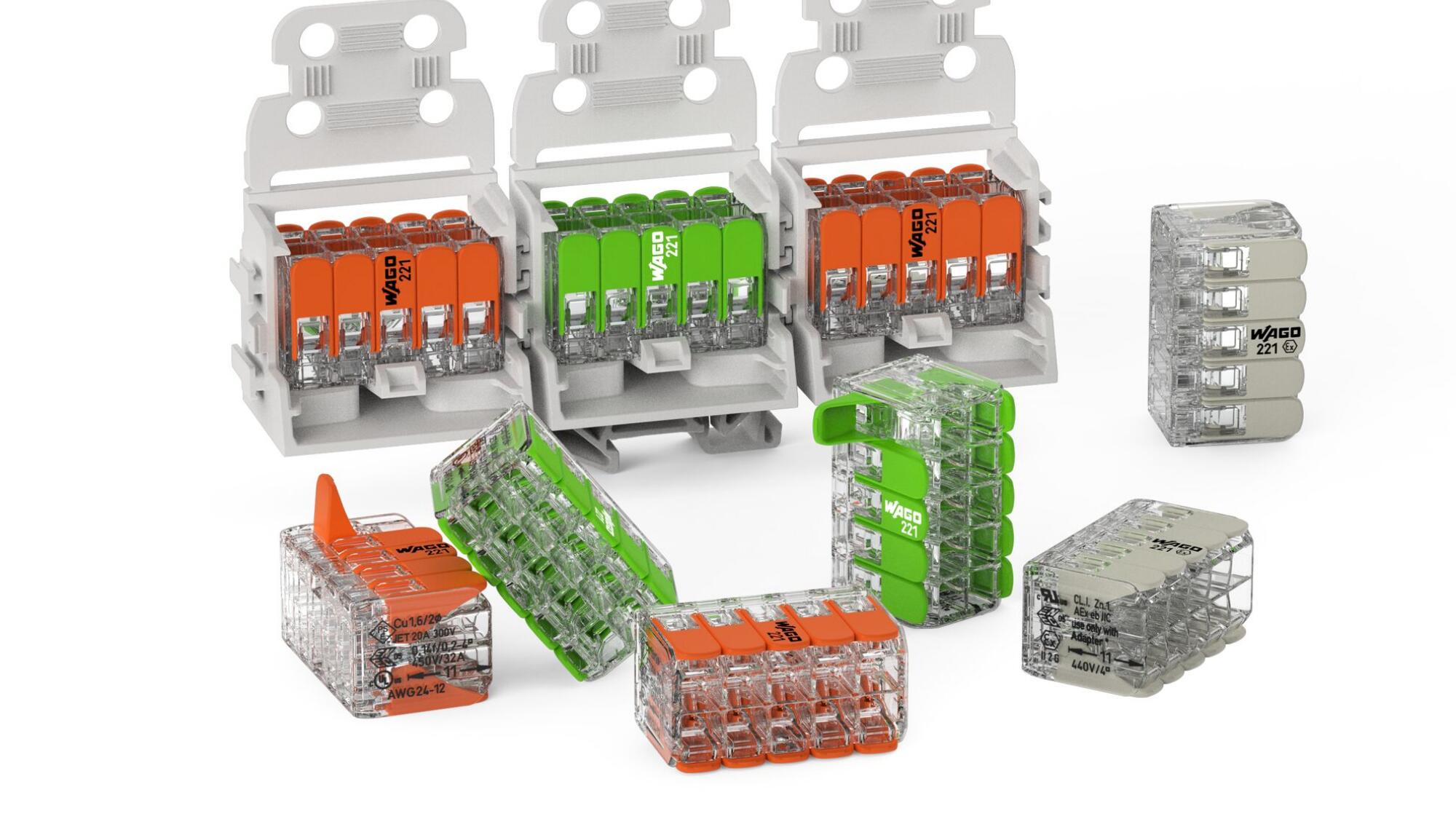 WAGO expands industry-leading 221 series with new 10-way connector