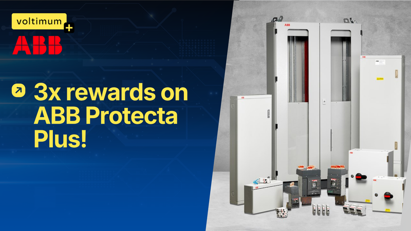 3x rewards on ABB Protecta Plus!