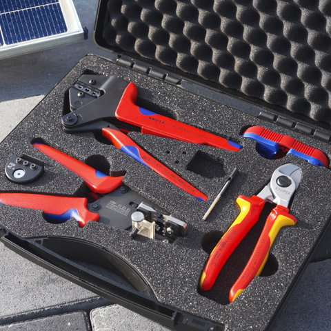 The new KNIPEX Tool Case for Photovoltaics