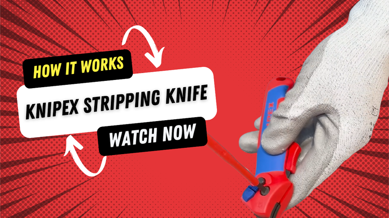 KNIPEX stripping knife 16 50 145 SB