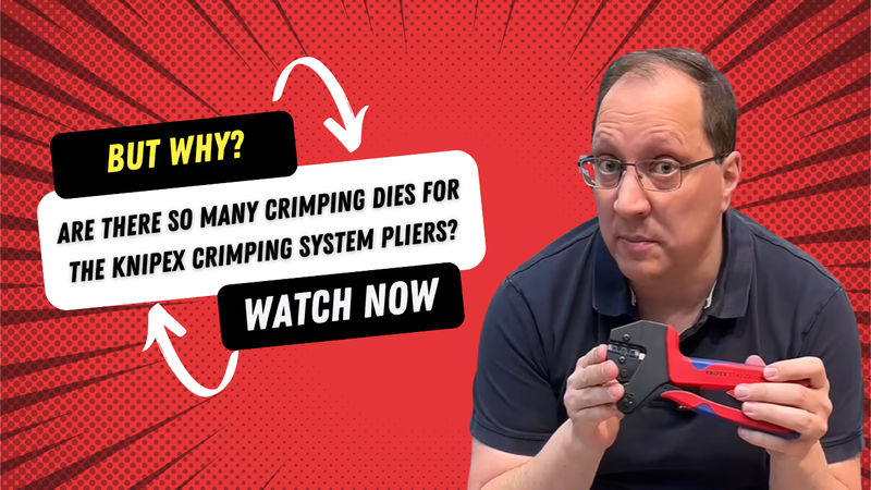 Discover the Secret Behind the Many Crimping Dies for KNIPEX Crimping System Pliers!