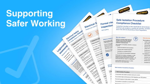 Martindale electrical safety resources: practical tools and guidance for safer working