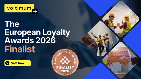 Voltimum+ named finalist at the European Loyalty Awards 2026