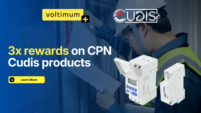 Earn 3x rewards on CPN Cudis products with Voltimum+