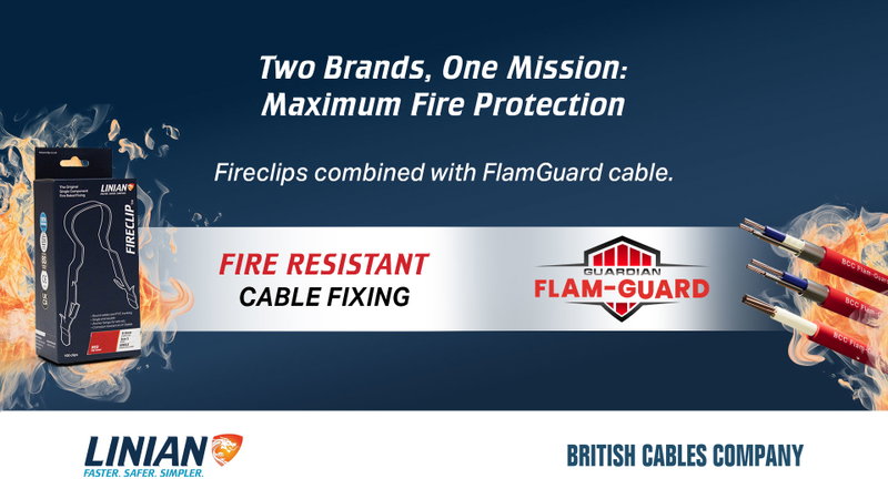 Fire-Resistant Cabling: Why the cable and the fixing matter