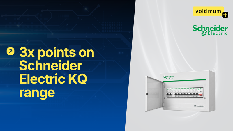 3x points on the Schneider Electric KQ range