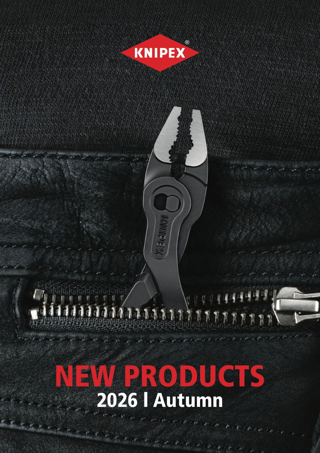 KNIPEX New Products Autumn 2026: TwinGrip XS, ErgoStrip XL & Cable Shears